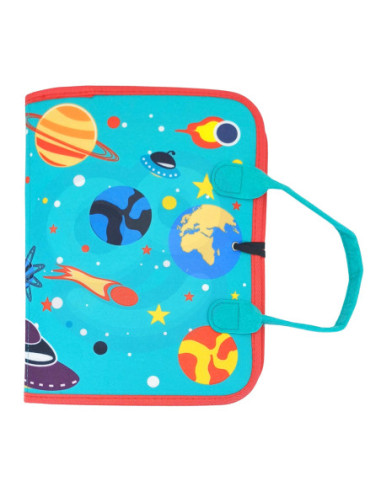 WOOPIE  Edukacyjna Książeczka Walizka Montessori - Księżyc