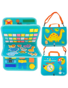 WOOPIE Montessori Educational Book Bag - Dinosaurs