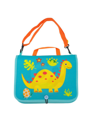 WOOPIE  Edukacyjna Książeczka Torba Montessori - Dinozaury