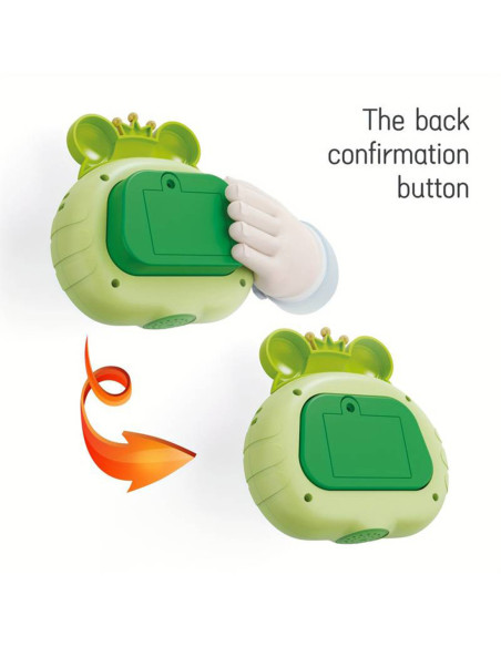 WOOPIE Gra POP IT Elektryczna Antystresowa Zręcznościowa Żabka