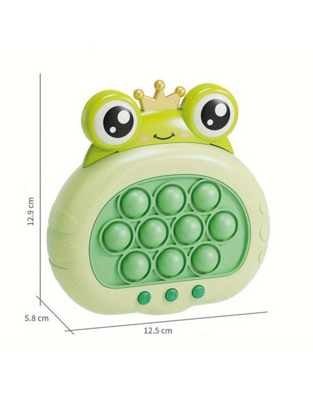 WOOPIE Gra POP IT Elektryczna Antystresowa Zręcznościowa Żabka