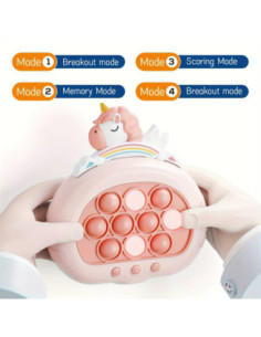 WOOPIE Gra POP IT Elektryczna Antystresowa Zręcznościowa Jednorożec 2