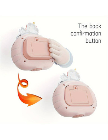 WOOPIE Gra POP IT Elektryczna Antystresowa Zręcznościowa Jednorożec