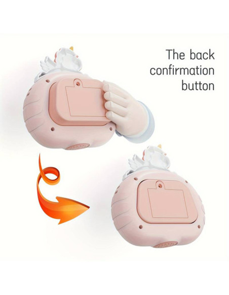 WOOPIE Gra POP IT Elektryczna Antystresowa Zręcznościowa Jednorożec