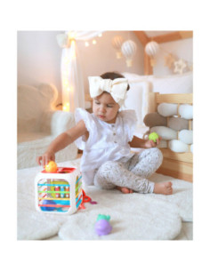 WOOPIE BABY Sensoryczna Edukacyjna Kostka Aktywności 2