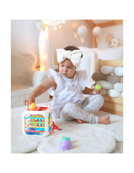 WOOPIE BABY Sensoryczna Edukacyjna Kostka Aktywności