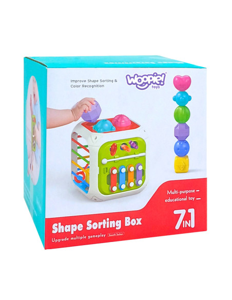 WOOPIE BABY Sensoryczna Edukacyjna Kostka Aktywności