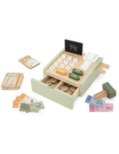 VIGA PolarB Drewniana Kasa Sklepowa Zielona 2