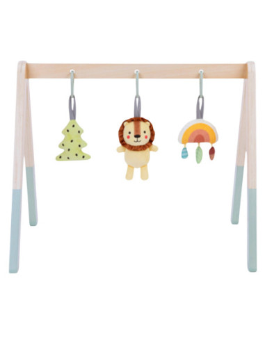 TOOKY TOY Baby Gym Stojak Edukacyjny Gimnastyczny 3 Zawieszki