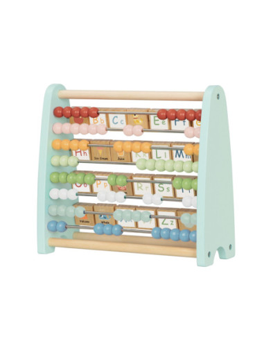 TOOKY TOY Liczydło Dwustronne Alfabet Obrazki