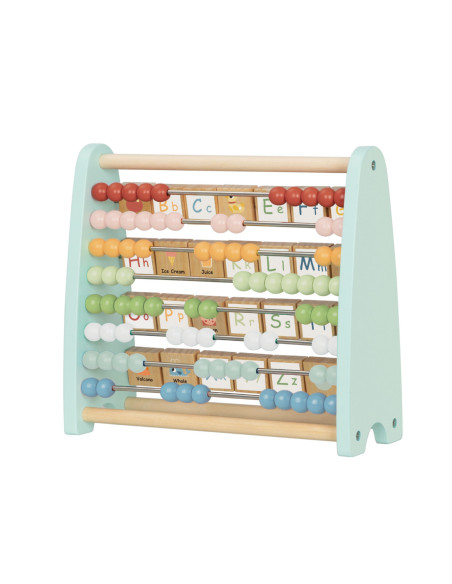 TOOKY TOY Liczydło Dwustronne Alfabet Obrazki