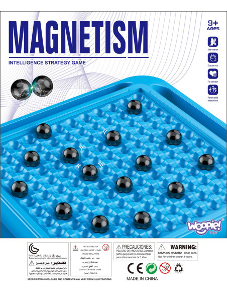 WOOPIE Gra Planszowa Magnetyczne Kulki