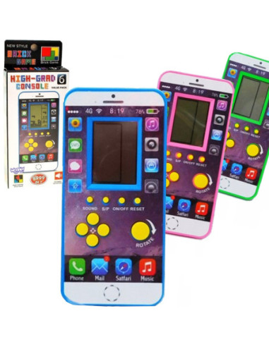 WOOPIE Elektroniczna Gra Mini Tetris Kieszonkowa Wersja