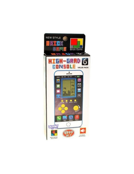 WOOPIE Elektroniczna Gra Mini Tetris Kieszonkowa Wersja