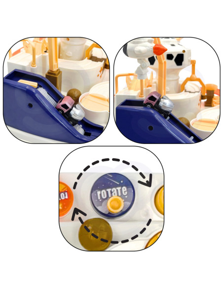 WOOPIE Interaktywny Tor Samochodowy " Kosmiczna Przygoda Astronauty"