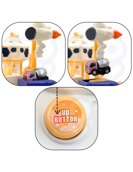 WOOPIE Interaktywny Tor Samochodowy " Kosmiczna Przygoda Astronauty"