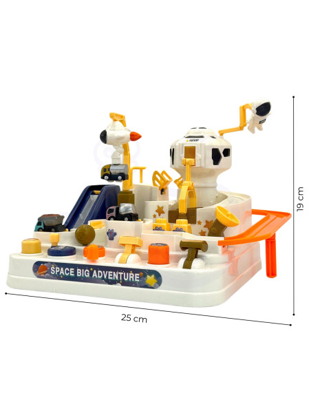 WOOPIE Interaktywny Tor Samochodowy " Kosmiczna Przygoda Astronauty"