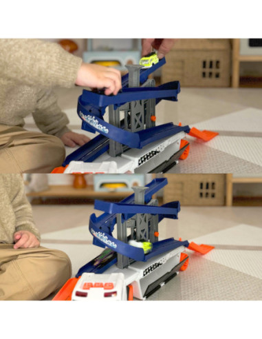 WOOPIE Interaktywny Tir Tor dla Aut z Dwiękiem i Światłem