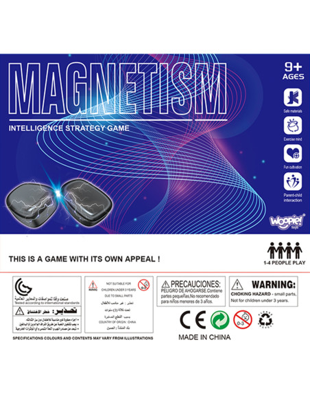 WOOPIE Gra Kamienie Magnetyczne w Sznurku 20 el.