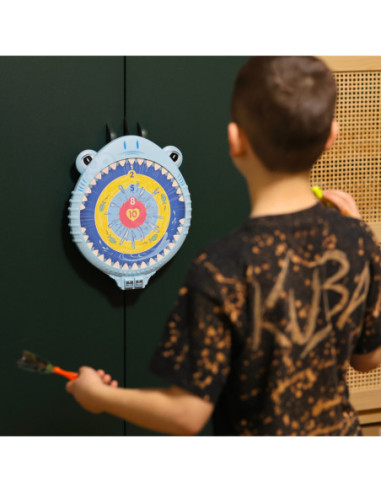 Woopie Magnetyczna Gra w Rzutki Tarcza Rekin