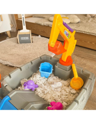 WOOPIE Przenośna Piaskownica Zamek + 9 akc.
