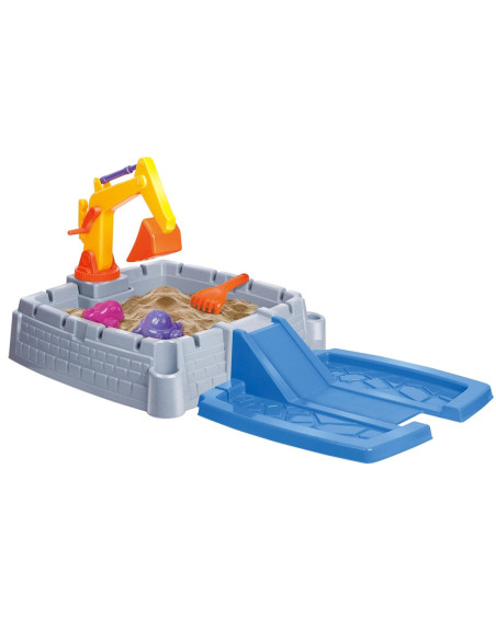 WOOPIE Przenośna Piaskownica Zamek + 9 akc.