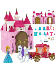 WOOPIE Interactive Magic Palace Set Princess + Carriage and Accessories