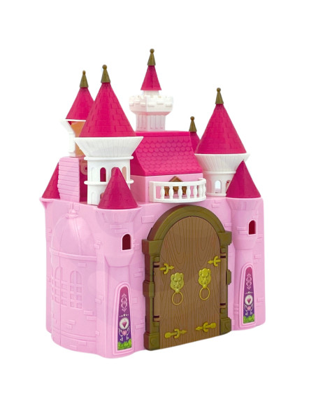 WOOPIE Interaktywny Magiczny Pałac Zestaw Księżniczka + Kareta i Akcesoria