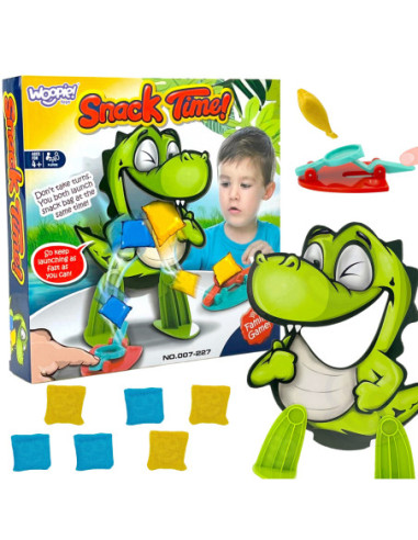 WOOPIE Gra Zręcznościowa "Głodny Dinozaur"