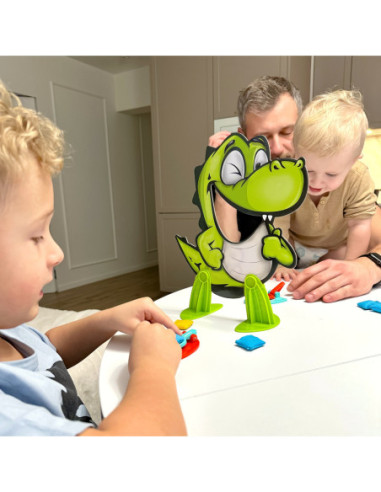 WOOPIE Gra Zręcznościowa "Głodny Dinozaur"