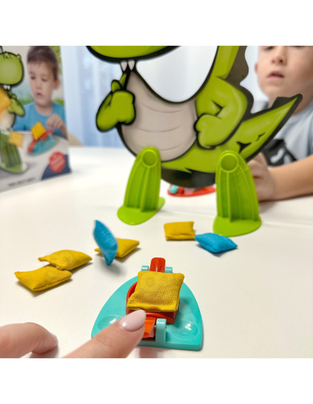 WOOPIE Gra Zręcznościowa "Głodny Dinozaur"