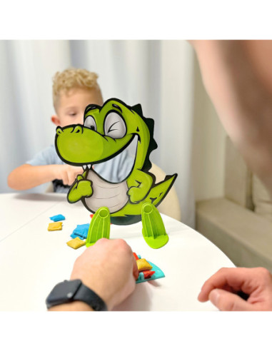 WOOPIE Gra Zręcznościowa "Głodny Dinozaur"