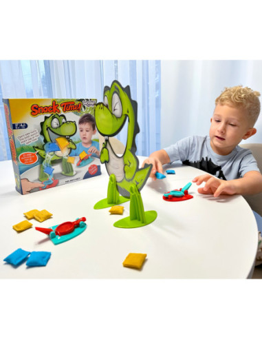 WOOPIE Gra Zręcznościowa "Głodny Dinozaur"