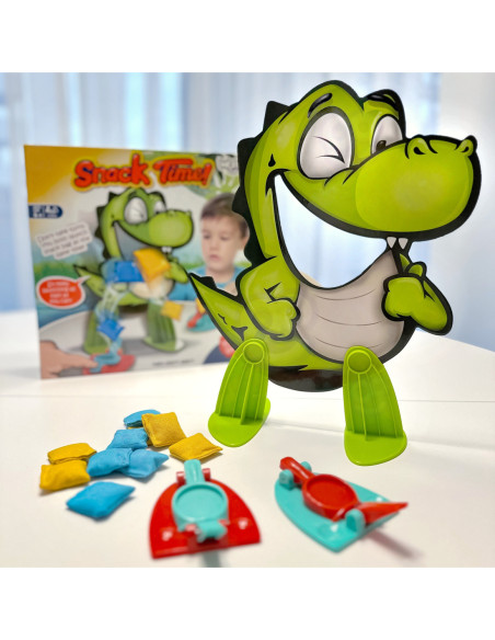 WOOPIE Gra Zręcznościowa "Głodny Dinozaur"