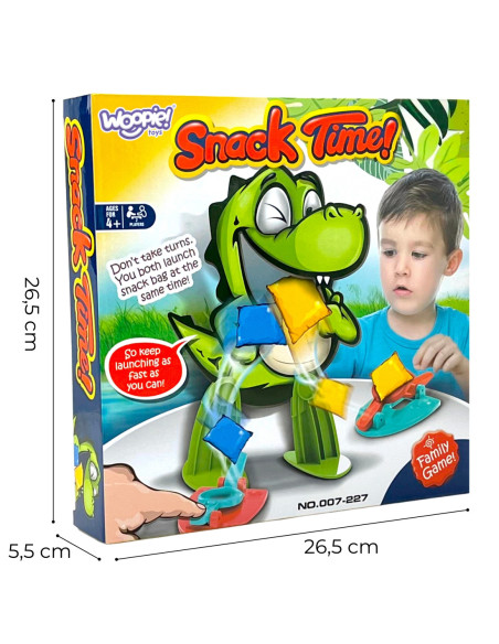 WOOPIE Gra Zręcznościowa "Głodny Dinozaur"