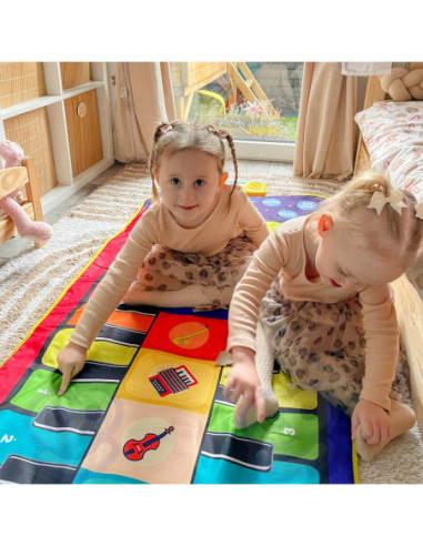 WOOPIE Interaktywna Mata Muzyczna do Tańczenia XXL