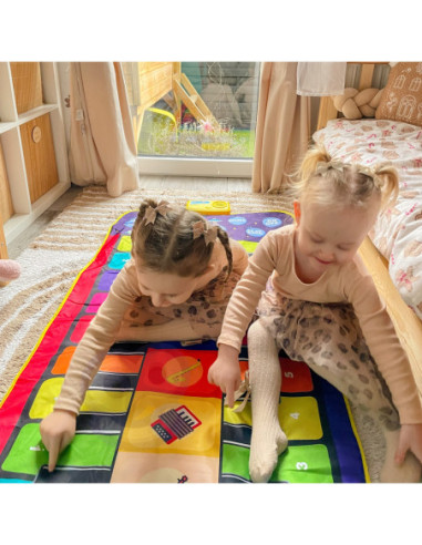 WOOPIE Interaktywna Mata Muzyczna do Tańczenia XXL