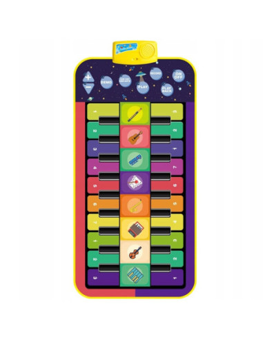 WOOPIE Interaktywna Mata Muzyczna do Tańczenia XXL