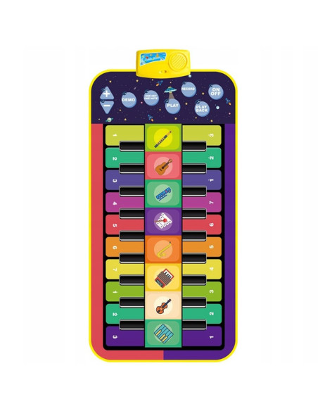 WOOPIE Interaktywna Mata Muzyczna do Tańczenia XXL