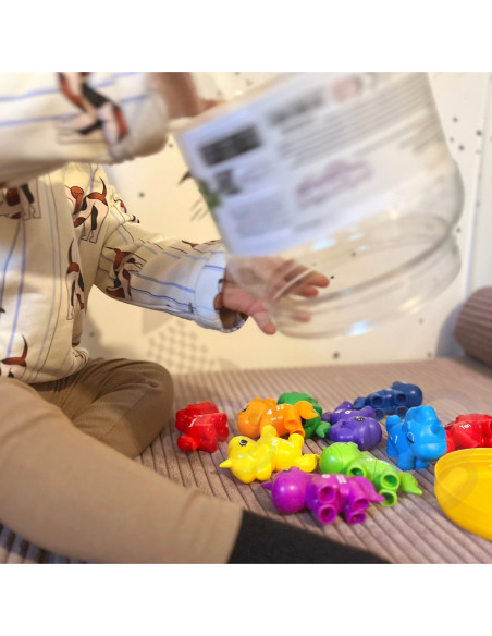 WOOPIE Zestaw Edukacyjnych jednorożców "Dopasuj Cyferki" 13 el.