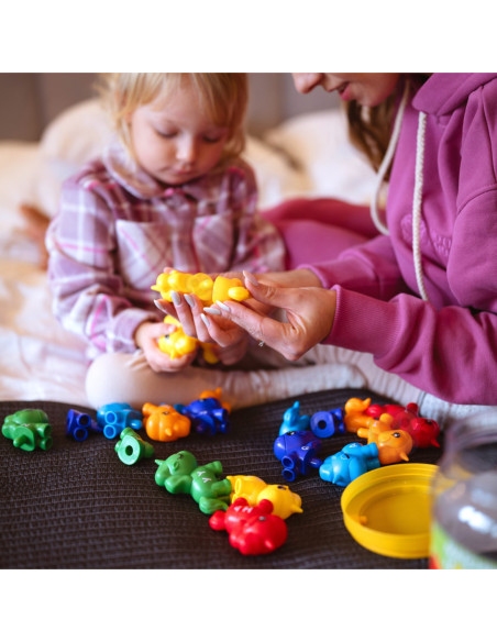 WOOPIE Zestaw Edukacyjnych jednorożców "Dopasuj Cyferki" 13 el.