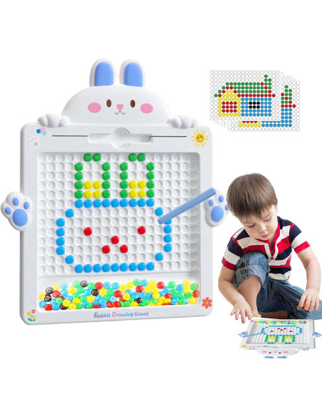 WOOPIE Tablica Magnetyczna Montessori MagPad Królik 2szt.