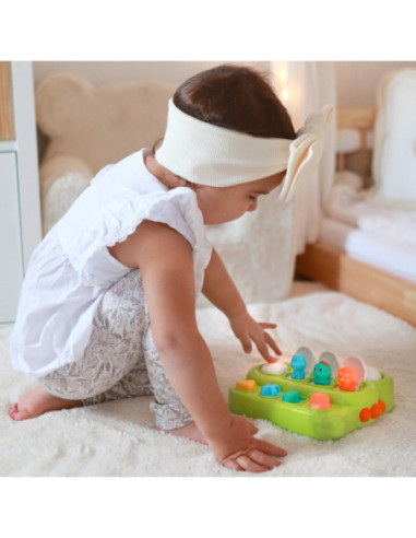 WOOPIE BABY Zabawka Edukacyjna Wyskakujące Dinozaury POP-UP