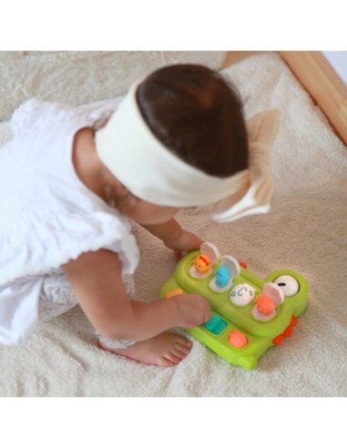 WOOPIE BABY Zabawka Edukacyjna Wyskakujące Dinozaury POP-UP