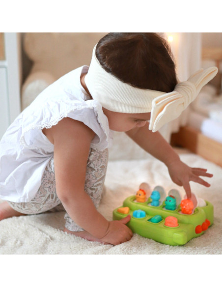 WOOPIE BABY Zabawka Edukacyjna Wyskakujące Dinozaury POP-UP