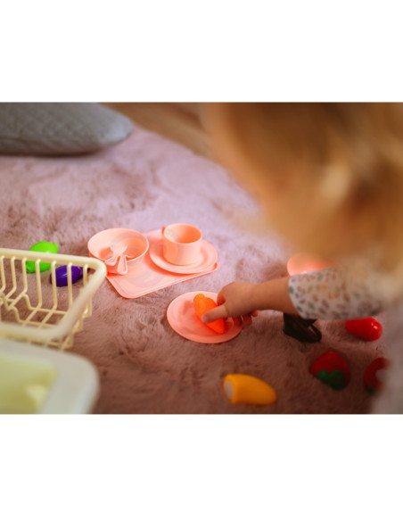 WOOPIE Zlewozmywak 2w1 Kuchnia Kran z Wodą Niebieski