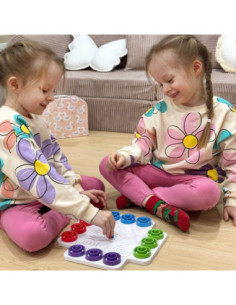 WOOPIE Strategiczna Gra Logiczna Trening Mózgu Kółko i Krzyżyk 36 el. 2