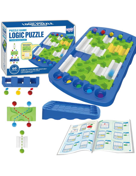 WOOPIE Gra Strategiczna Trening Mózgu "Labirynt Logiczny"