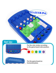 WOOPIE Gra Strategiczna Trening Mózgu "Labirynt Logiczny" 2