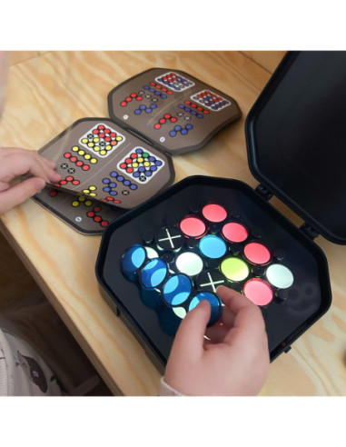 WOOPIE Gra "Ułóż Wzór" Trening Mózgu Nauka Mieszania Kolorów